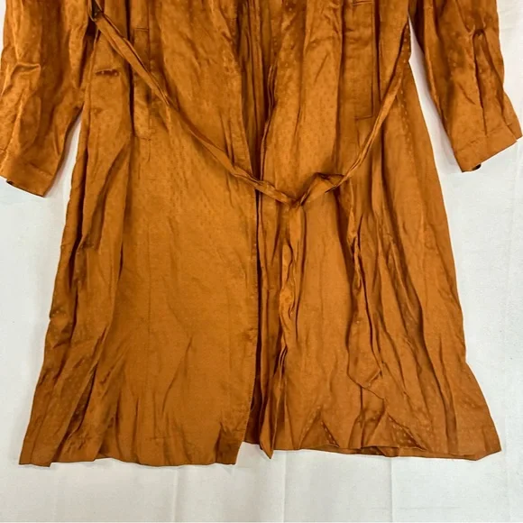 TORRID Women’s Size 1 1X 14-16 Jacket Coat Topper Polka-Dot Trench Style - Picture 4 of 16